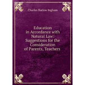  Education in Accordance with Natural Law Suggestions for 