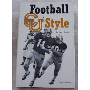  Football, CU   style; (9780871080677) Fred Casotti Books