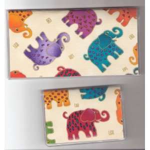   Made with Laurel Burch Jungle Elephant Ivory Fabric 