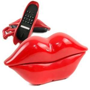  sexy red lips kiss home novelty phone telephone phn 10596r 