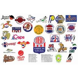  American Basketball Association Print 