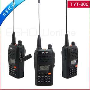   Talkie UHF or VHF 5W 199CH Two Way Radio TYT 800 Business Police