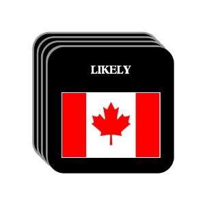  Canada   LIKELY Set of 4 Mini Mousepad Coasters 
