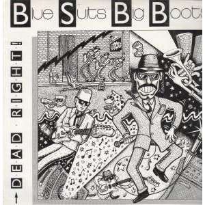   LP (VINYL) UK BLUE CELLAR RECORDINGS 1990 BLUE SUITS BIG BOOTS Music