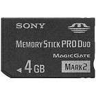 Sony 4GB Memory Stick Pro Duo Mark 2 MSPD 4 GB 4G NEW  