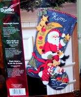   SANTA Discontinued Felt Christmas Stocking Kit Factory Direct  