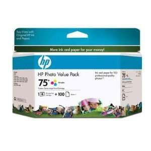  HP 75 Custom Photo Value Pack Electronics