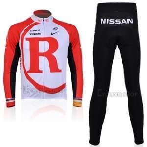  Radio Shack Cycling Jersey long sleeve Set(available Size 