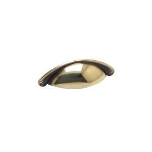  Andante 2 1/2 CC Polished Antique Brass Cup Pull: Home 