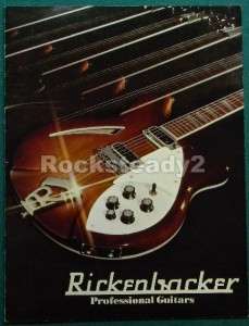 Rickenbacker *** 1975 Guitar Catalog ***  