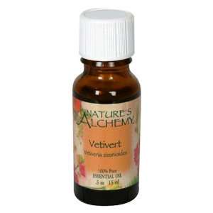 Natures Alchemy Essential Oil, Vetivert (Vetiveria Zizanioides), 0.5 