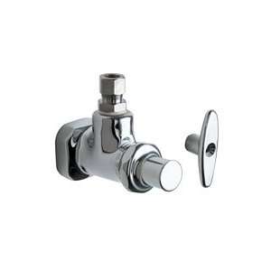 Chicago Faucets 1012 ABCP Angle Stop Fitting: Home 