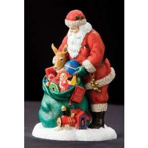  11397   Ltd Ed Santa With Deer Figurine   Precious Moments 