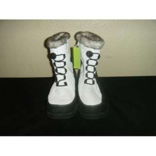 Alpine Design Eve Womens Winter Boots, Size 9, Cute White Boots w 