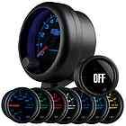 95mm Tinted 7 Color Tachometer w/ Shift Light   GS T709