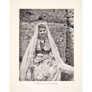  1901 Print Ouled Nail Tribe Algeria Africa Belly Dancing 
