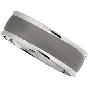 Tar286 Tungsten Size 10.50 10mm Dura Tungsten Size Polished Domed Band