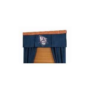 NBA NEW JERSEY NETS MVP Micro Suede Valance:  Kitchen 