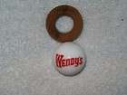 Wendys Logo marble with wood stand only have 1