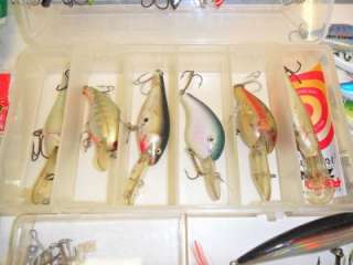   baits, lip less crank baits, stick baits and tons of plastic worms