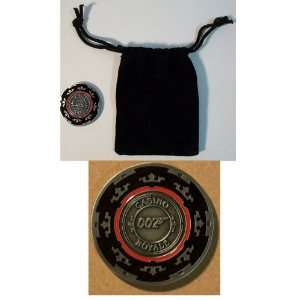 007 Casino Royale Poker Chip and Bag 