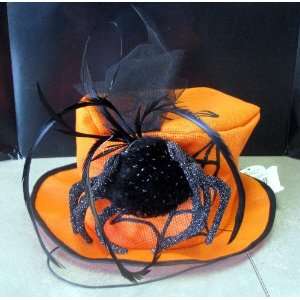 Hallmark Halloween Orange Spider Nolvety Hat