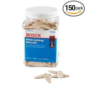   Bosch PJ1100 Plate Joiner Biscuits size 0, 150 Pack: Home Improvement