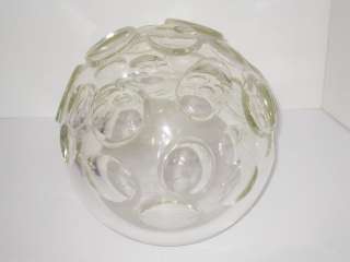 Fontana Arte Sculptural Glass Sphere Table Lamp c1960  