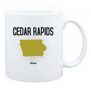 New  Cedar Rapids Usa State   Star Light  Iowa Mug Usa City  