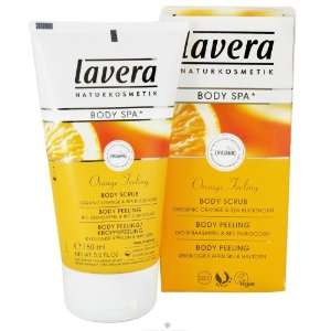    Lavera   Body Spa Organic Body Scrub Orange Feeling   5 oz. Beauty