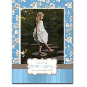 Noteworthy Collections   Digital Holiday Photo Cards (Precious Toile 