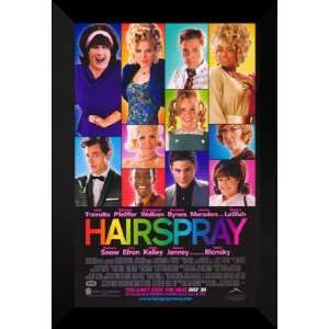  Hairspray 27x40 FRAMED Movie Poster   Style B   2007