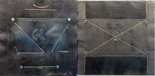 Bertrand Casaubon Bertrand handmade paper Hand Signed Art Artwork 