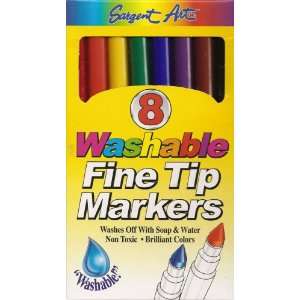  Washable Fine Tip Markers Toys & Games