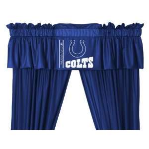  NFL INDIANAPOLIS COLTS LR Valance   (88x14): Home 
