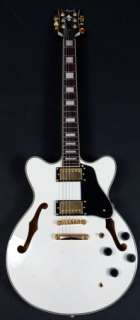 This guitar features a true jazz semi hollow body with full body 