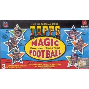  2010 Topps Magic NFL Football Trading Cards Box Sports 