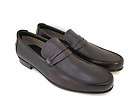 Salvatore Ferragamo Demonte Mens Brown Loafers Shoes 9.5 EU 42.5 Made 