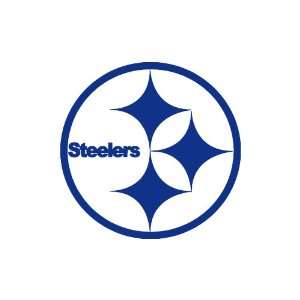  Steelers BLUE vinyl window decal sticker: Office Products