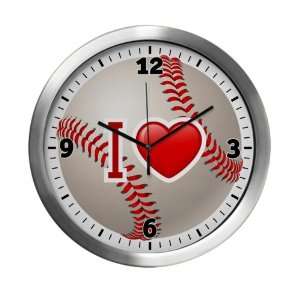  Modern Wall Clock I Love Baseball: Everything Else