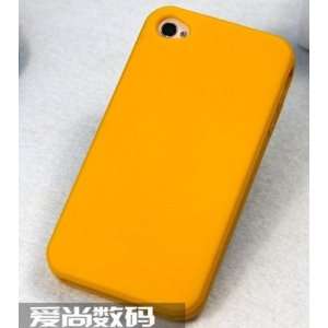   Shell Case(yellow, Silicon Rubber Case): Cell Phones & Accessories
