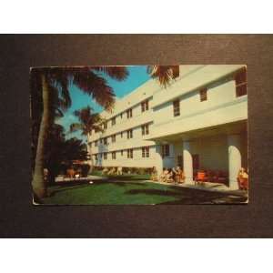 1950s Hotel Rowe, Miami Beach, Florida FL Postcard: not 