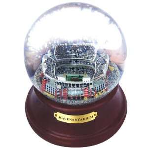  BALTIMORE RAVENS M&T Stadium Musical Water Globe: Sports 
