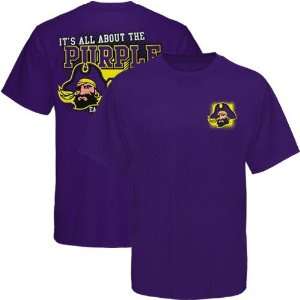   Purple Its All About The Purple And Gold T shirt