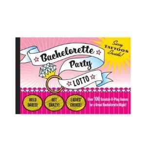 Bachelorette party lotto scratch & play game Health 