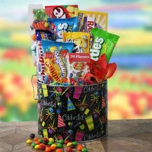 Sensational Sweets Candy Gift Basket:  Grocery & Gourmet 