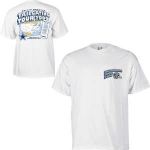 Nfl Dallas Cowboys 2009 Roadtrip Schedule T Shirt Size Large  