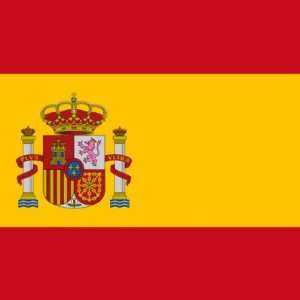  Spain flag Pinback Button 