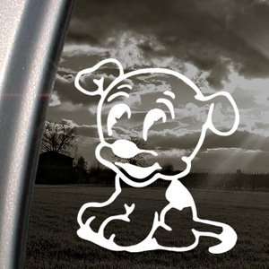  Betty Boop Decal Pudgy Dog Car Truck Window Sticker 
