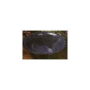  Blue Speckle Small Wash Basin, Reproductive enamelware 
